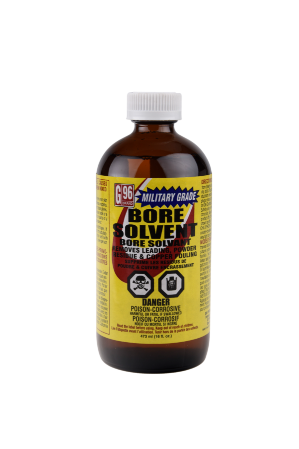 Military APPROVED Bore Solvent – G96 Products Inc.